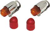 DRAG SPECIALTIES Pony Lights - Single Filament 126051ASRSBC242 - Cycle City Outdoors