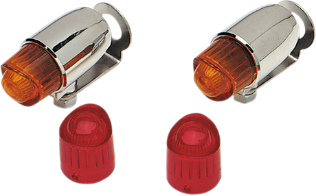 DRAG SPECIALTIES Pony Lights - Single Filament 126051ASRSBC242 - Cycle City Outdoors