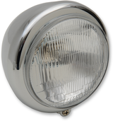 DRAG SPECIALTIES Headlight - 5-3/4" - Plain 20-0333D-BX-LB1 - Cycle City Outdoors