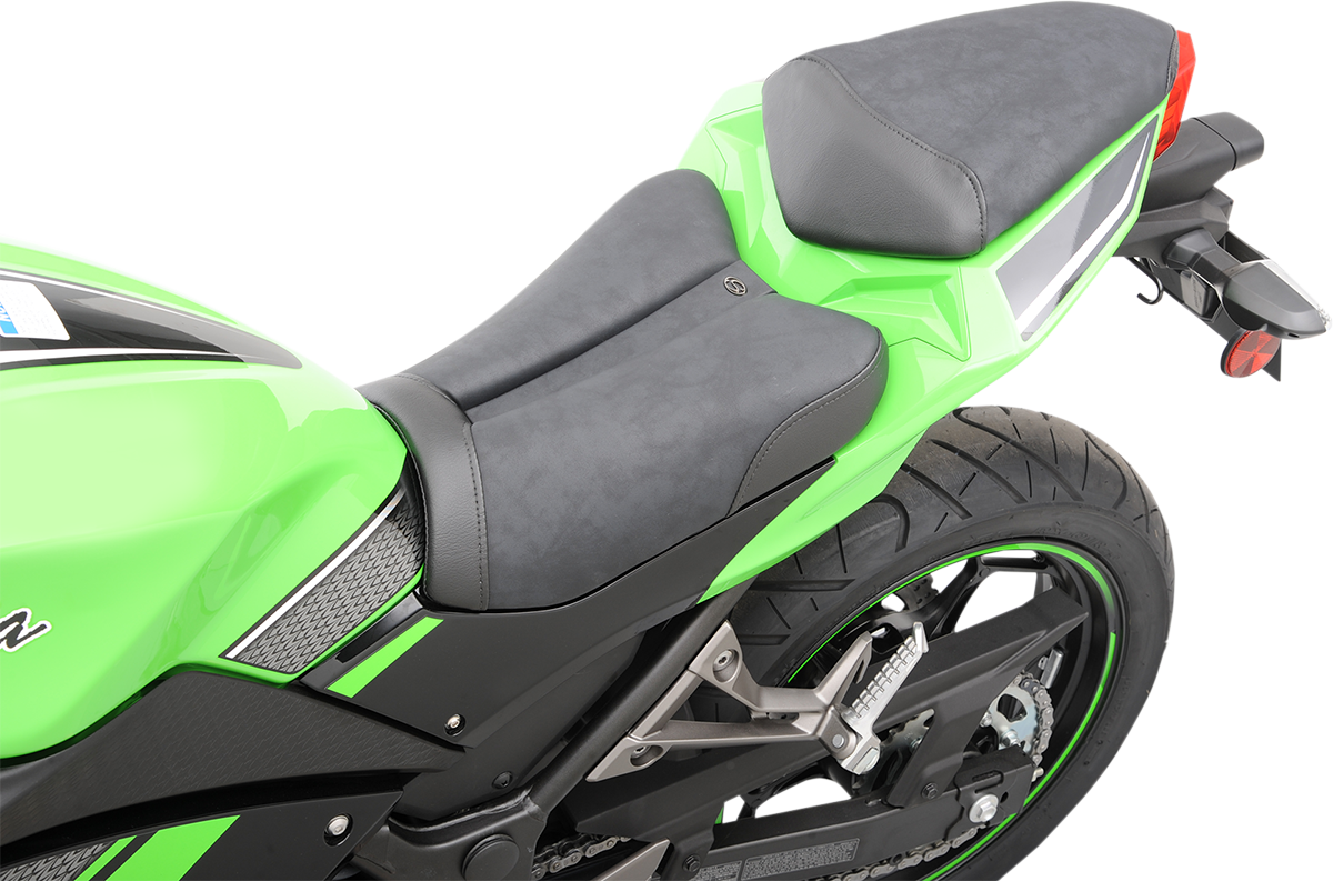 SADDLEMEN Gel Channel* Sport Seat - Black - EX300 0810-K052