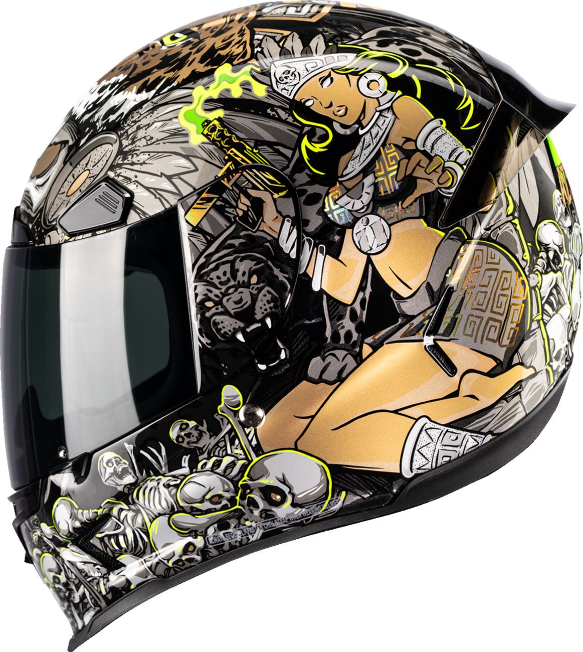 ICON Airframe Pro™ Helmet - Aztec Nine - Gold