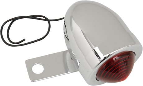 DRAG SPECIALTIES Bullet Light with Mount - Left - Chrome 162092-BC207 - Cycle City Outdoors