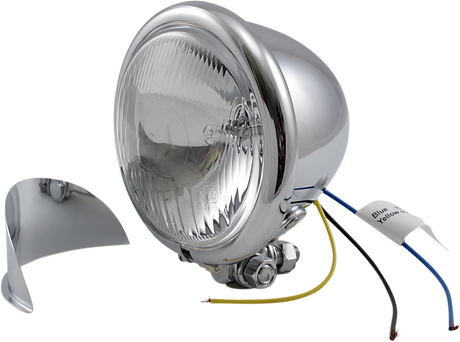 DRAG SPECIALTIES 4 1/2" Spotlight with Visor H-3 20-0026-BX-LB2 - Cycle City Outdoors