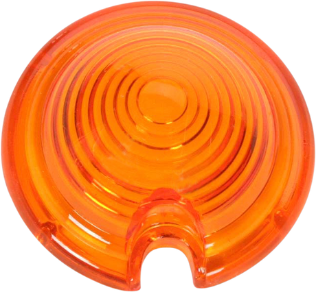 DRAG SPECIALTIES Replacement Amber Lens for Bullet Light 165075-HC3 - Cycle City Outdoors