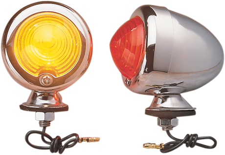 DRAG SPECIALTIES Replacement Red Lens for Bullet Light 165074-HC3 - Cycle City Outdoors
