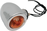 DRAG SPECIALTIES Bullet Light with Mount - Dual Filament - Amber Lens 162052-BC207 - Cycle City Outdoors