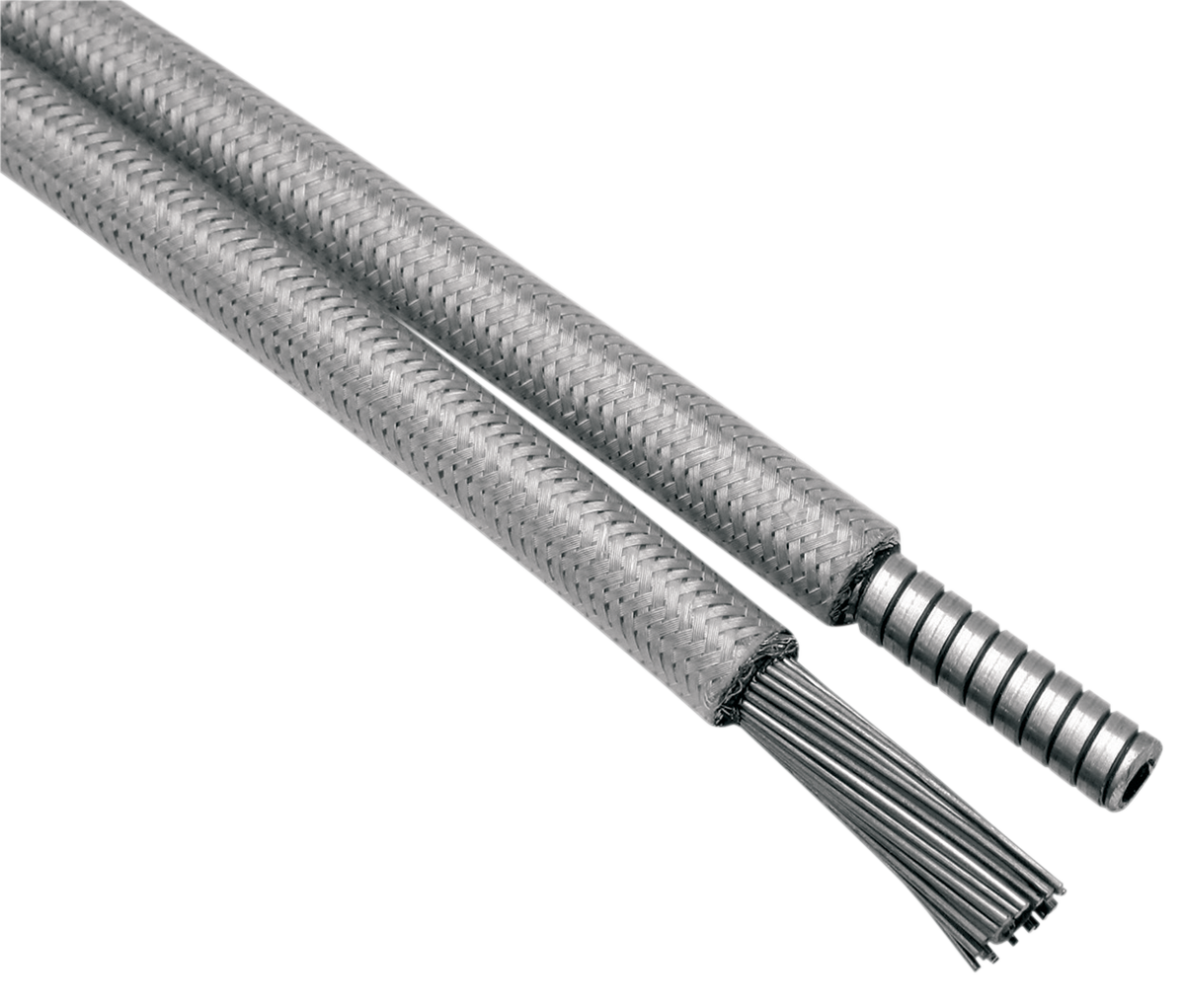 MOTION PRO Armor Coat Braided Stainless Steel Clutch Cable - Coil Wound 66-0368