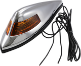 DRAG SPECIALTIES Nostalgia Front Fender Light - Amber 12-0025-BC312 - Cycle City Outdoors