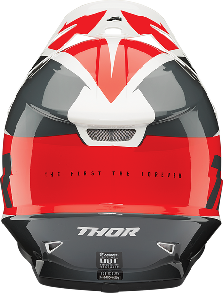Thor Sector Helmet - Fader - Red/Black - Small 0110-6790 - Cycle City Outdoors