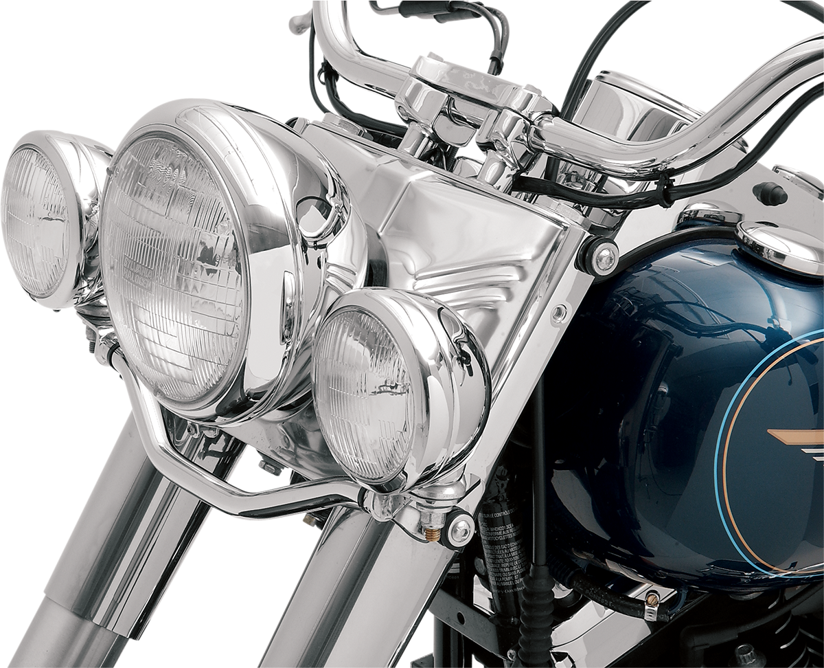 DRAG SPECIALTIES Spotlight Mount - Chrome - '86-'99 FLST 20-0620-BX-LB2 - Cycle City Outdoors