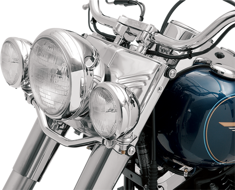 DRAG SPECIALTIES Spotlight Mount - Chrome - '86-'99 FLST 20-0620-BX-LB2 - Cycle City Outdoors