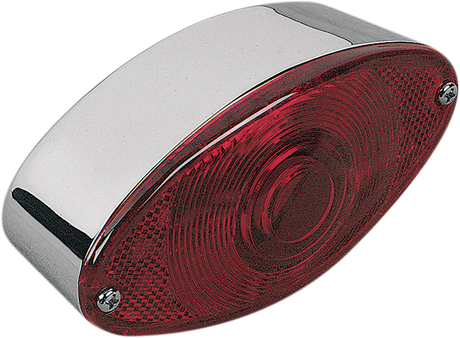 DRAG SPECIALTIES Taillight - Cat Eye - Red Lens 12-0042LEDBXLB1 - Cycle City Outdoors