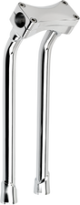 BILTWELL Murdock O/S Risers - Pullback - 14" - Chrome 6414-105-14