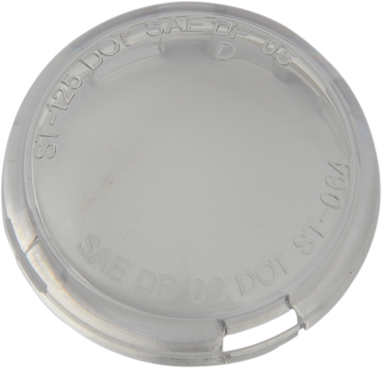 DRAG SPECIALTIES Turn Signal Lens - Clear - '00-'23 162375-HC3 - Cycle City Outdoors