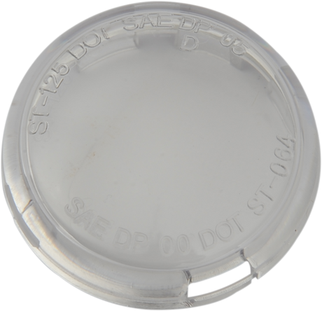 DRAG SPECIALTIES Turn Signal Lens - Clear - '00-'23 162375-HC3 - Cycle City Outdoors
