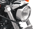 DRAG SPECIALTIES EX Headlight Trim Rim 1.80" 160342-BXLB1 - Cycle City Outdoors