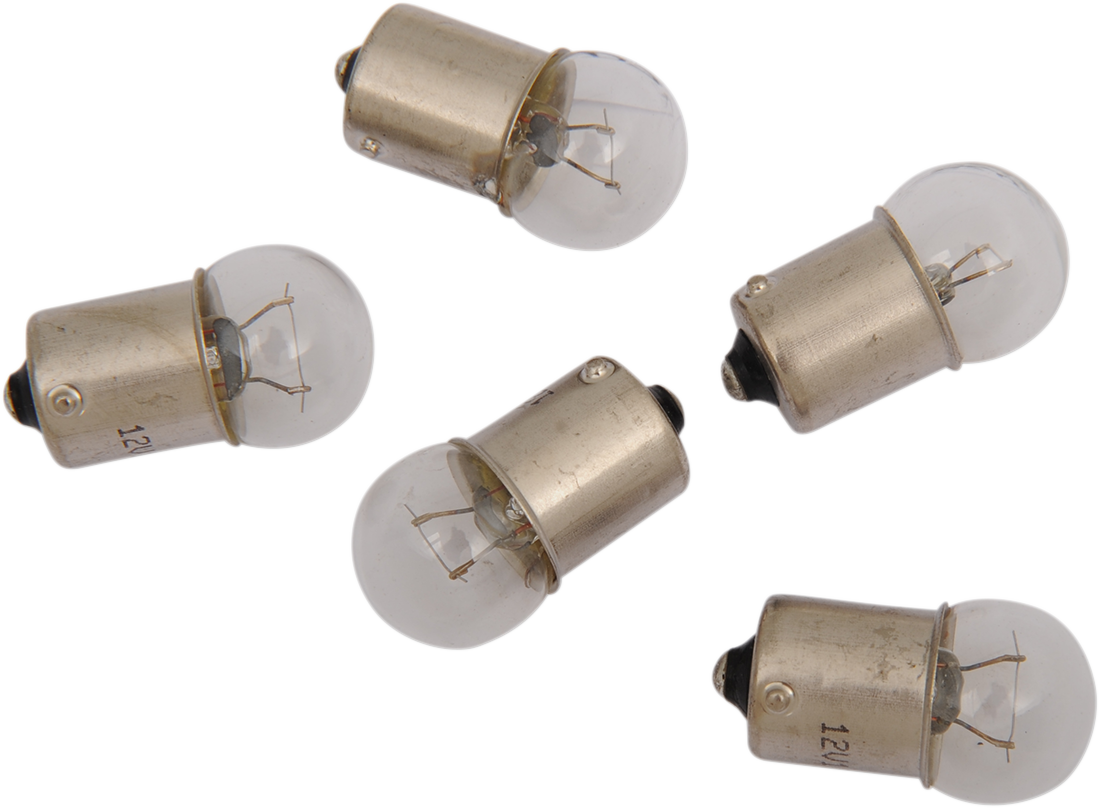 DRAG SPECIALTIES Globe Bulbs - Clear 20-6589-B-BC202 - Cycle City Outdoors