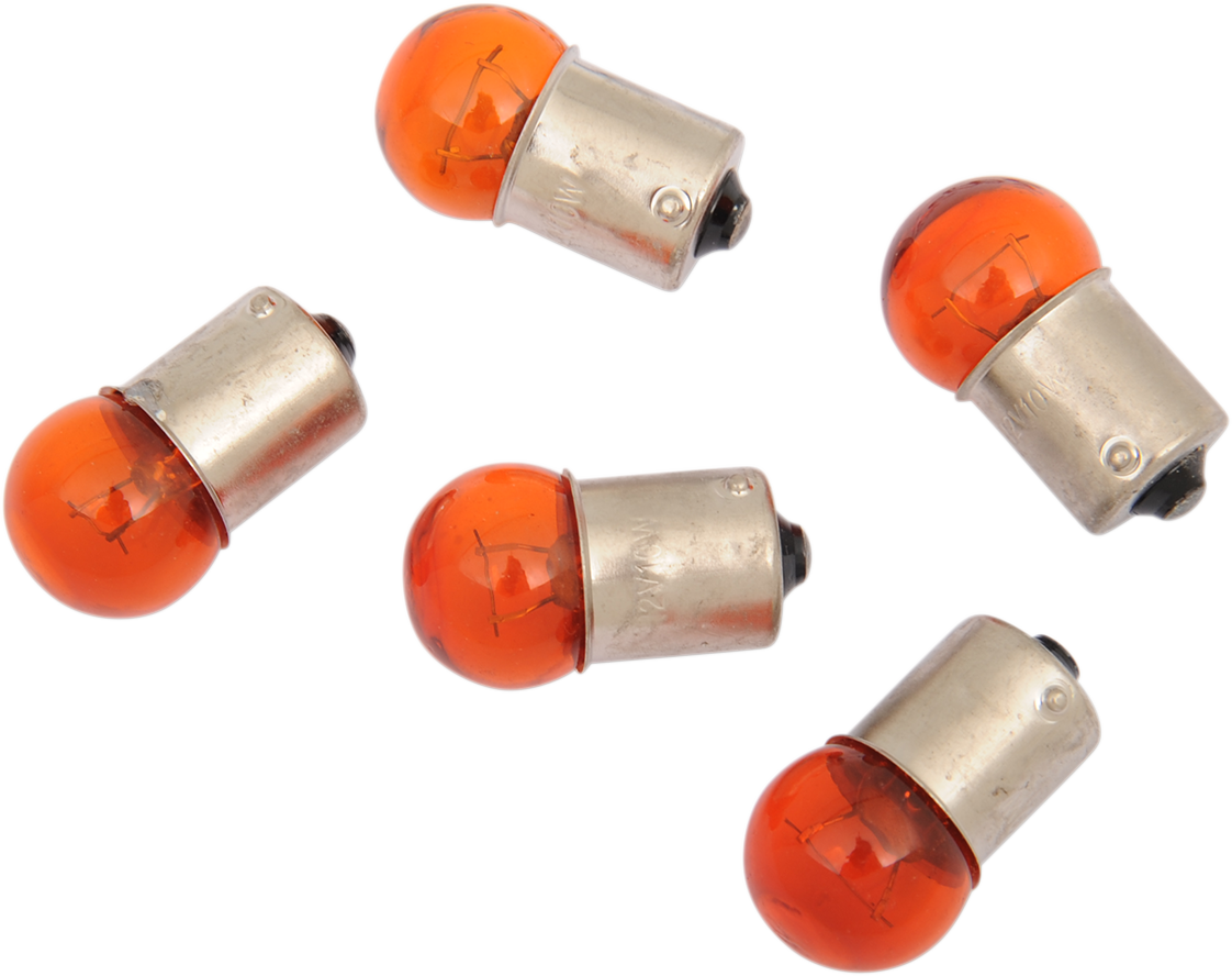 DRAG SPECIALTIES Globe Bulbs - Amber 20-6589AB-BC202 - Cycle City Outdoors