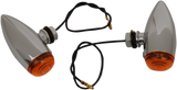 DRAG SPECIALTIES Bullet LED Marker Lights - Smooth - Amber 20-6589SA-BC202 - Cycle City Outdoors