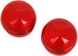 DRAG SPECIALTIES Replacement Red Lens - DS-282040/1 20-6589RL-HC3 - Cycle City Outdoors