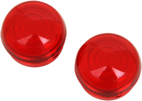 DRAG SPECIALTIES Replacement Red Lens - DS-282040/1 20-6589RL-HC3 - Cycle City Outdoors