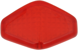 DRAG SPECIALTIES Diamond Light Lens - Red 12-6034RL-HC3 - Cycle City Outdoors