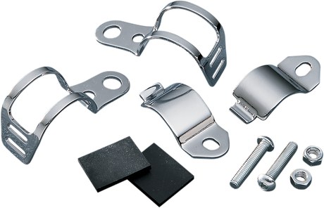 DRAG SPECIALTIES Fork-Mount Marker Lite Brackets 11368-HC3 - Cycle City Outdoors
