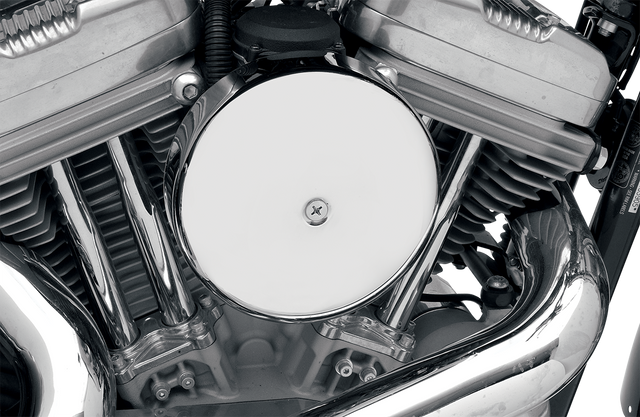 DRAG SPECIALTIES 7" Round Air Cleaner - Chrome DS288903-BC736 - Cycle City Outdoors