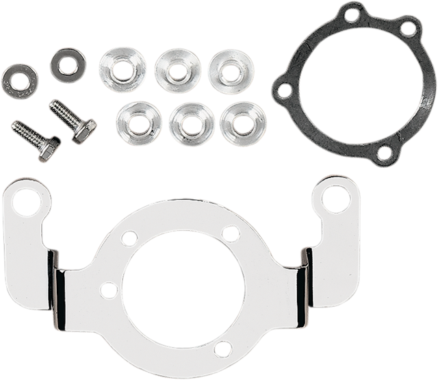 DRAG SPECIALTIES Air Cleaner Support Bracket Kit - '90-'17 Big Twin/Twin Cam 120089-BC315 - Cycle City Outdoors