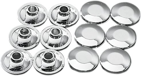 DRAG SPECIALTIES Plug - Handlebar Clamp - Chrome 03-010712-BC101 - Cycle City Outdoors