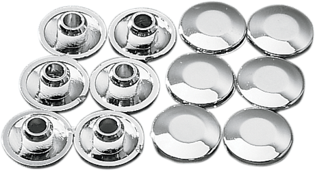 DRAG SPECIALTIES Plug - Handlebar Clamp - Chrome 03-010712-BC101 - Cycle City Outdoors