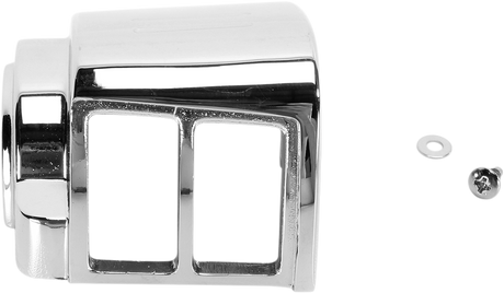 DRAG SPECIALTIES Switch Housing - Left - Upper - Chrome 07-0545A-BC114 - Cycle City Outdoors