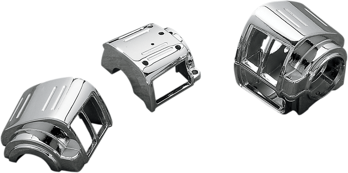 DRAG SPECIALTIES Switch Housing - Chrome 07-0544/5-SC3 - Cycle City Outdoors
