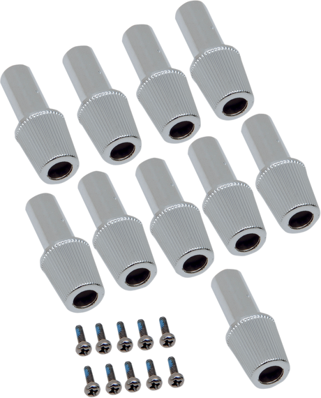 DRAG SPECIALTIES Replacement Reset Knobs - 10 Pack 74239 - Cycle City Outdoors