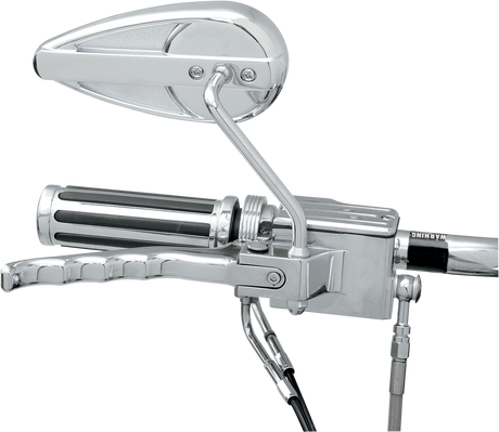 DRAG SPECIALTIES Teardrop Mirror - Right KA-90S/R-BC335 - Cycle City Outdoors