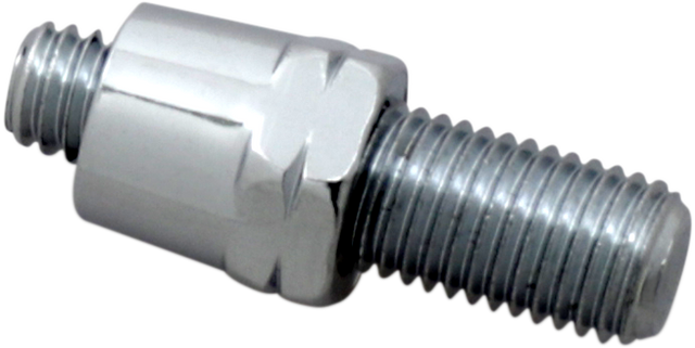 DRAG SPECIALTIES Adapter - Mirror - Stealth - Reverse Thread - Right - Chrome 4789279-BC101 - Cycle City Outdoors
