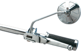 DRAG SPECIALTIES Stealth III Mirror - Round 302154-BC4-LB16 - Cycle City Outdoors