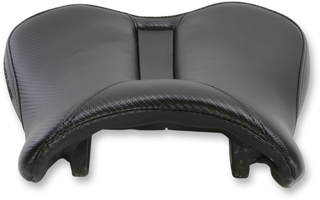SADDLEMEN Gel Channel* Track Carbon Fiber Sport Seat - Black - R1 0810-Y148
