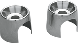 DRAG SPECIALTIES Upper Shock Bolt/Stud Cover - Chrome - '70-'86 FX/FL 243026-BC2 - Cycle City Outdoors