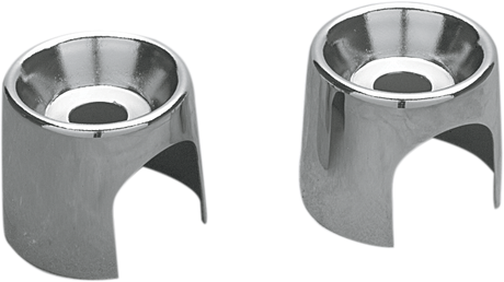 DRAG SPECIALTIES Upper Shock Bolt/Stud Cover - Chrome - '70-'86 FX/FL 243026-BC2 - Cycle City Outdoors