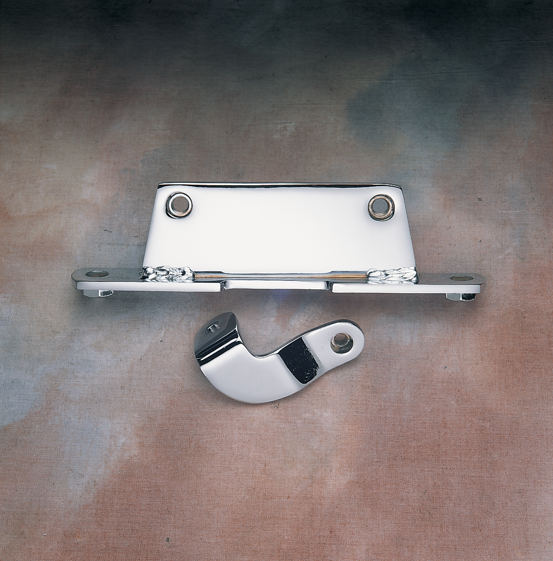DRAG SPECIALTIES Oil Tank Bracket Set - Softail 74022 - Cycle City Outdoors