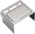 DRAG SPECIALTIES Battery Cover - Raised - Chrome 25-0028-BX44 - Cycle City Outdoors