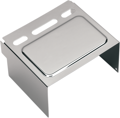 DRAG SPECIALTIES Battery Cover - Raised - Chrome 25-0028-BX44 - Cycle City Outdoors