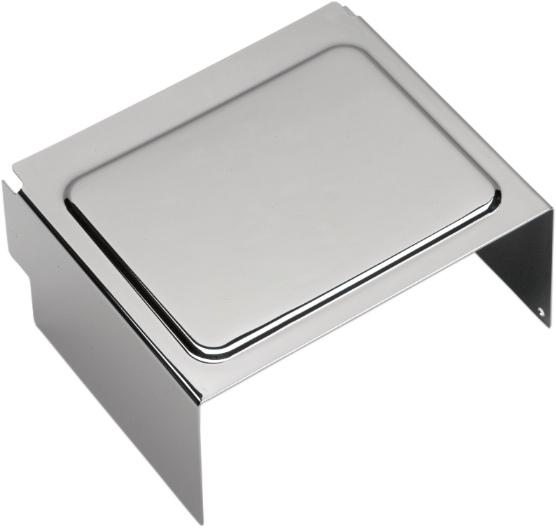 DRAG SPECIALTIES Battery Cover - Raised - Chrome 25-0029-BX44 - Cycle City Outdoors