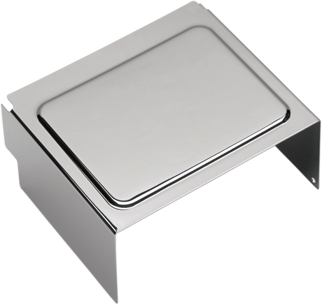DRAG SPECIALTIES Battery Cover - Raised - Chrome 25-0029-BX44 - Cycle City Outdoors