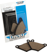 DRAG SPECIALTIES Semi Metallic Brake Pads 16-0902SCPBC251 - Cycle City Outdoors