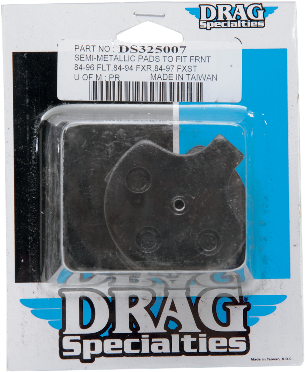 DRAG SPECIALTIES Organic Brake Pads - Harley-Davidson 160912SCP-BC114 - Cycle City Outdoors