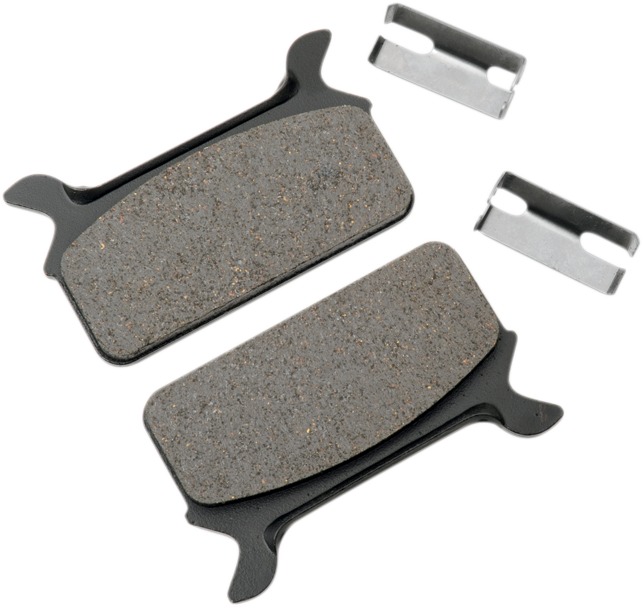DRAG SPECIALTIES Organic Brake Pads - Touring 16-0914SCP - Cycle City Outdoors