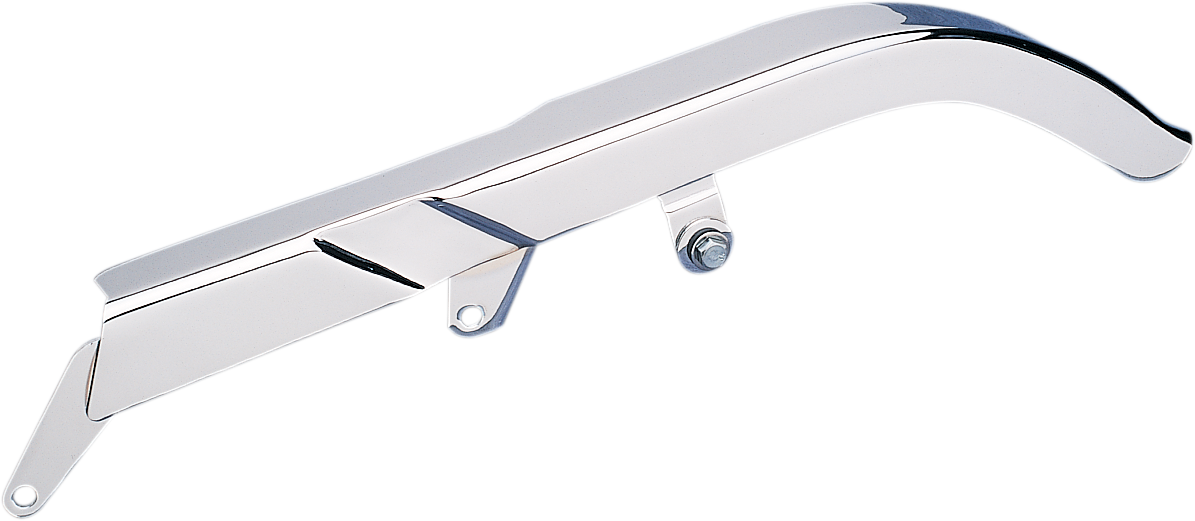 DRAG SPECIALTIES Upper Belt Guard - '93-'99 FXST/FLST L'88-'92 International FXST/FLST - Chrome 75832 - Cycle City Outdoors