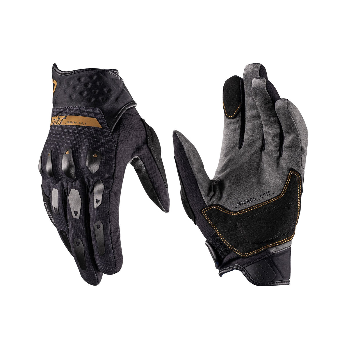 Leatt ADV Subzero 5.5 Short Motorcycle Gloves | Waterproof & Insulated